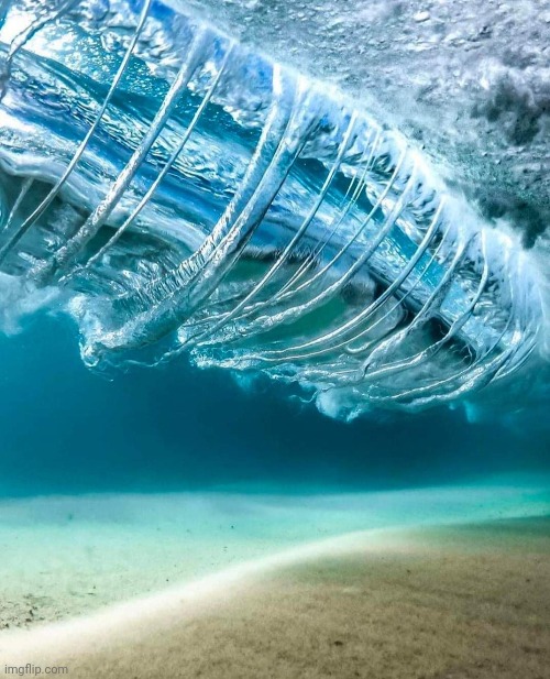 Wave from underwater | image tagged in underwater,ocean,wave,awesome pic | made w/ Imgflip meme maker
