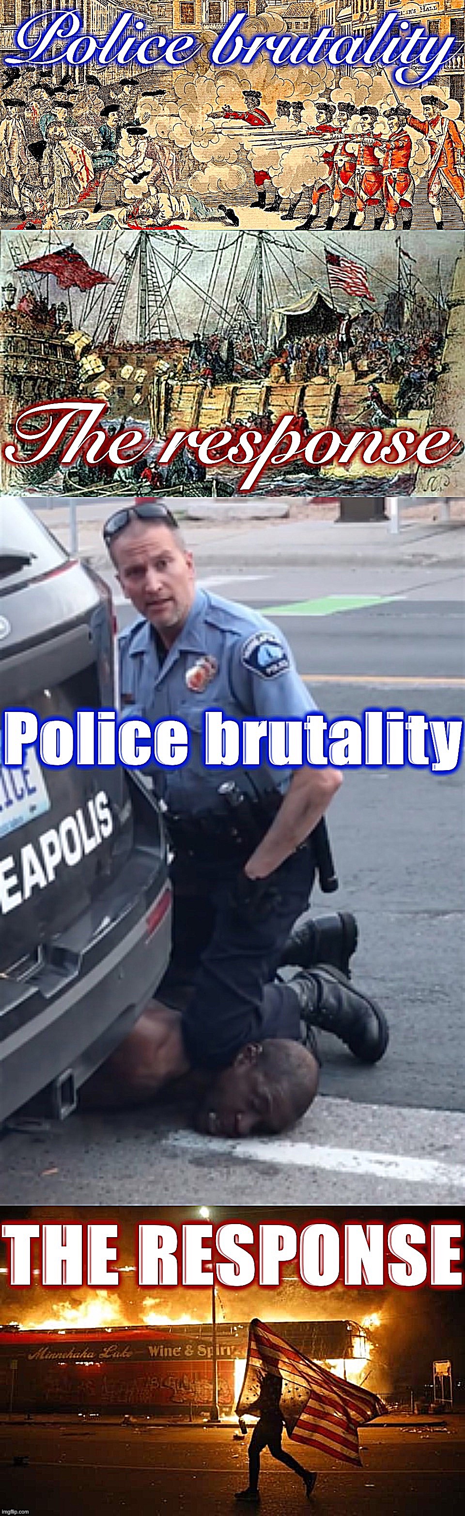 Police brutality then and now | image tagged in police brutality then and now | made w/ Imgflip meme maker