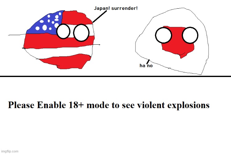 First countryball comic I have made on MS paint | made w/ Imgflip meme maker