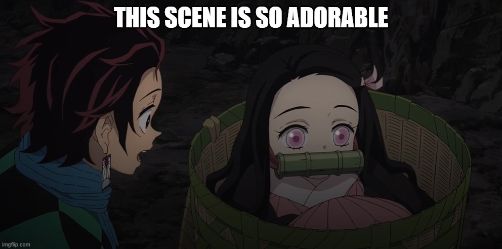 THIS SCENE IS SO ADORABLE | made w/ Imgflip meme maker