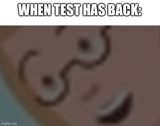 Surprised Woman | WHEN TEST HAS BACK: | image tagged in surprised woman | made w/ Imgflip meme maker