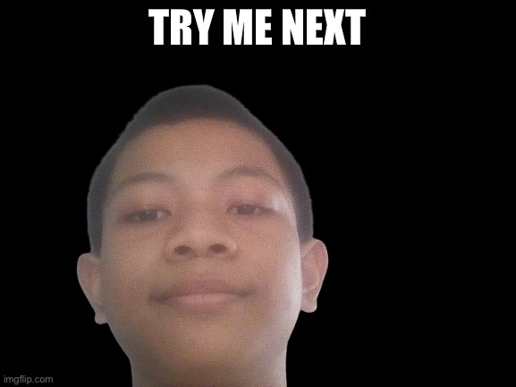 Akifhaziq head | TRY ME NEXT | image tagged in akifhaziq head | made w/ Imgflip meme maker