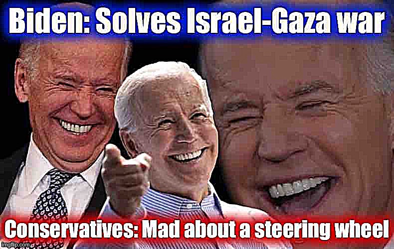 Even Politifake (TM) couldn’t make this up, and yet here we are | image tagged in joe biden,biden,israel,palestine,politics lol,conservative logic | made w/ Imgflip meme maker