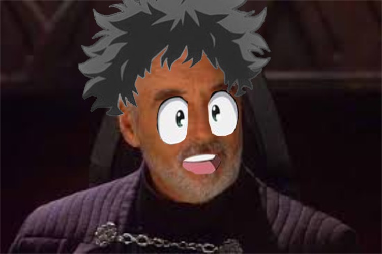 My latest photoshop, Count Deku | image tagged in star wars,mha | made w/ Imgflip meme maker