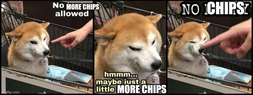 Me right now : | MORE CHIPS; CHIPS; MORE CHIPS | made w/ Imgflip meme maker