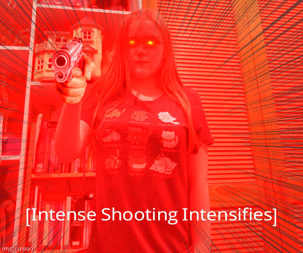 Intense Shooting Intensifies Blank Meme Template