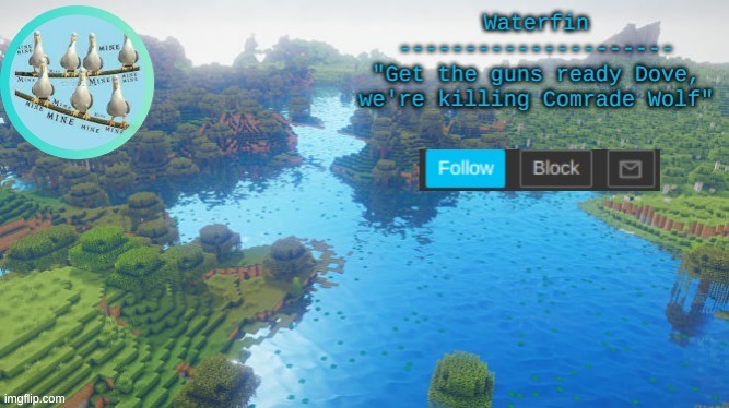 Waterfins Template Blank Meme Template