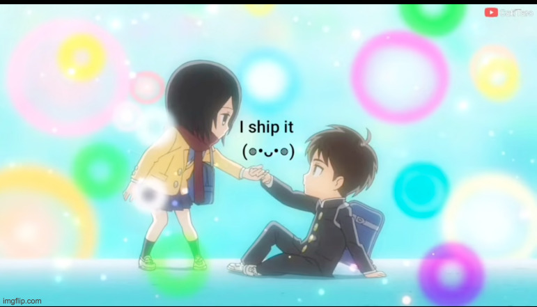 Let's all ship Eren & Mikasa | image tagged in eren,mikasa,aot | made w/ Imgflip meme maker