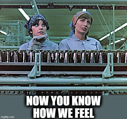 Laverne and Shirley | NOW YOU KNOW HOW WE FEEL | image tagged in laverne and shirley | made w/ Imgflip meme maker