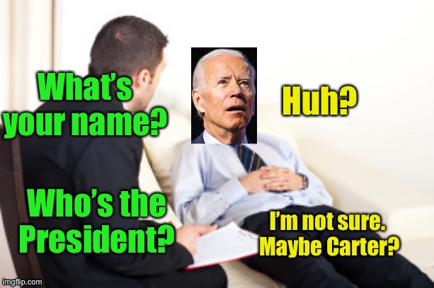 Biden goes to Walter Reed Hospital for his check up | Huh? What’s your name? Who’s the President? I’m not sure.  Maybe Carter? | image tagged in joe biden,jimmy carter,dementia | made w/ Imgflip meme maker