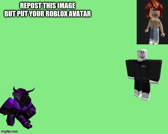 idk other ppl were doing it- my user is MothTheVibinProtogen | image tagged in roblox,repost,image | made w/ Imgflip meme maker