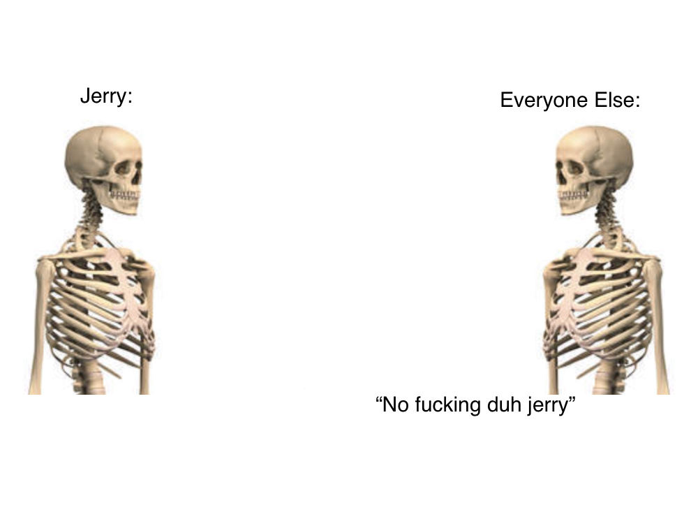 High Quality No duh jerry Blank Meme Template