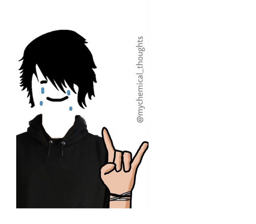 Emo Blank Meme Template