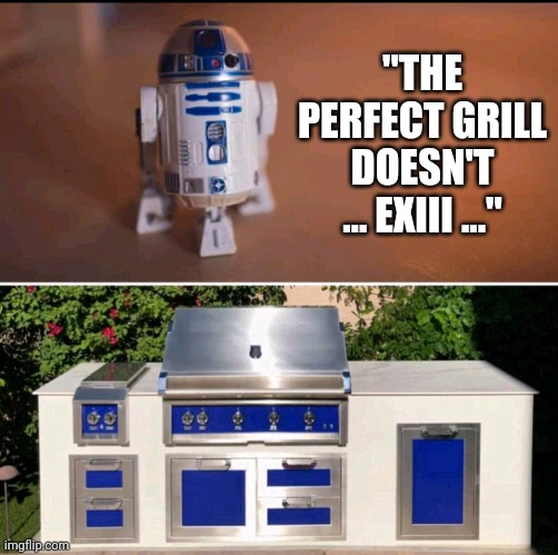 Bbq | "THE PERFECT GRILL DOESN'T ... EXIII ..." | image tagged in funny memes | made w/ Imgflip meme maker