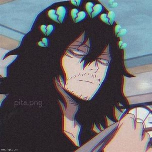 Sad Aizawa | image tagged in sad aizawa | made w/ Imgflip meme maker