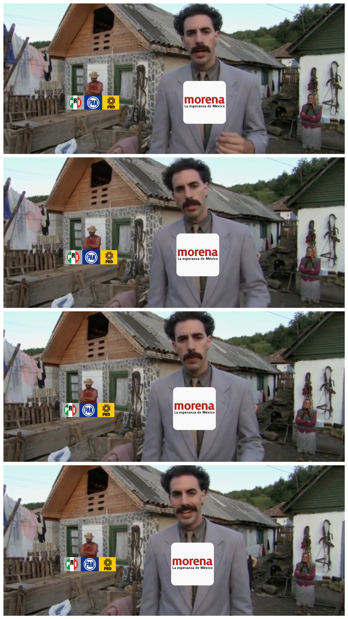 borat morena prian mexico Memes - Imgflip