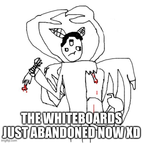 Carlos eating his arm | THE WHITEBOARDS JUST ABANDONED NOW XD | image tagged in carlos eating his arm | made w/ Imgflip meme maker