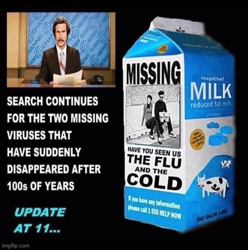 where did the flu & cold go? can you explain that, libtrads? | image tagged in search continues for flu and cold | made w/ Imgflip meme maker