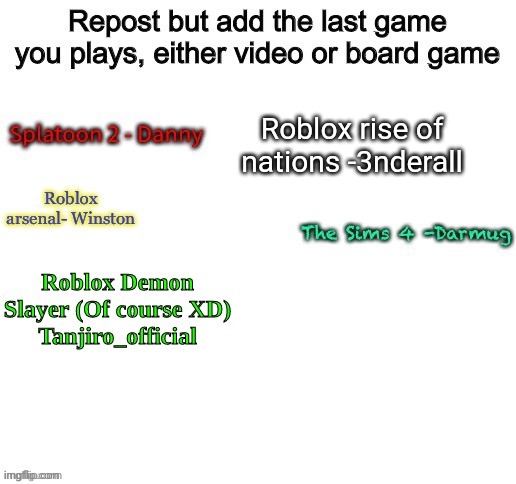 Roblox rise of nations -3nderall | made w/ Imgflip meme maker