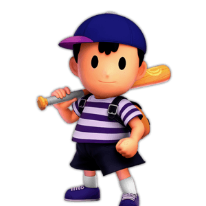 Ness blue Blank Meme Template