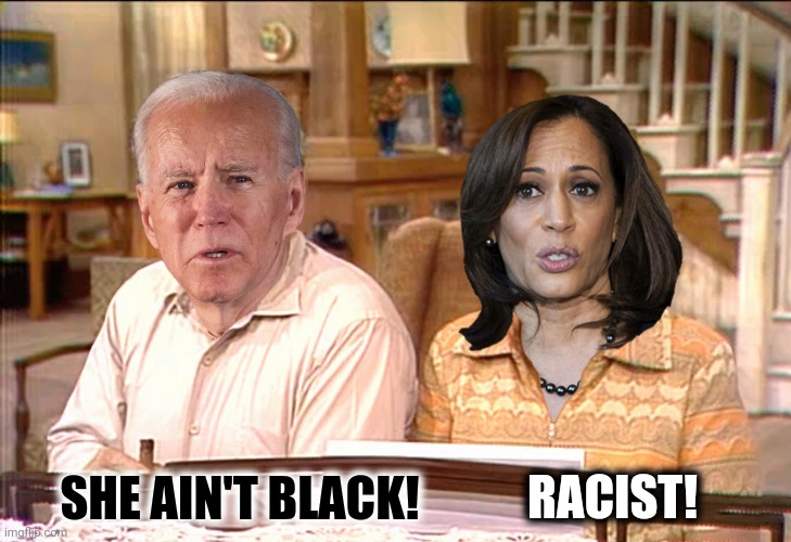 SHE AIN'T BLACK! RACIST! | made w/ Imgflip meme maker