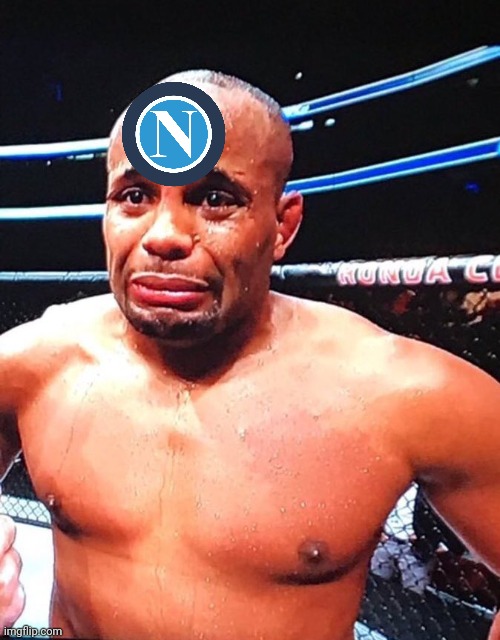 Napoli fans rn | image tagged in cryingcormier,napoli,serie a,funny,memes,stop reading the tags | made w/ Imgflip meme maker