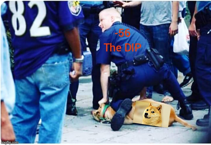Doge Dipping | image tagged in doge,bitcoin,cryptocurrency | made w/ Imgflip meme maker
