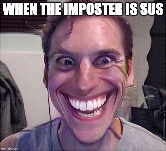 SUS | WHEN THE IMPOSTER IS SUS | image tagged in sus | made w/ Imgflip meme maker