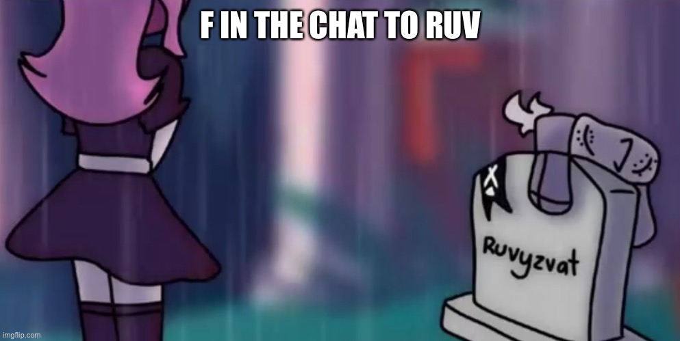 *his theme plays* | F IN THE CHAT TO RUV | made w/ Imgflip meme maker