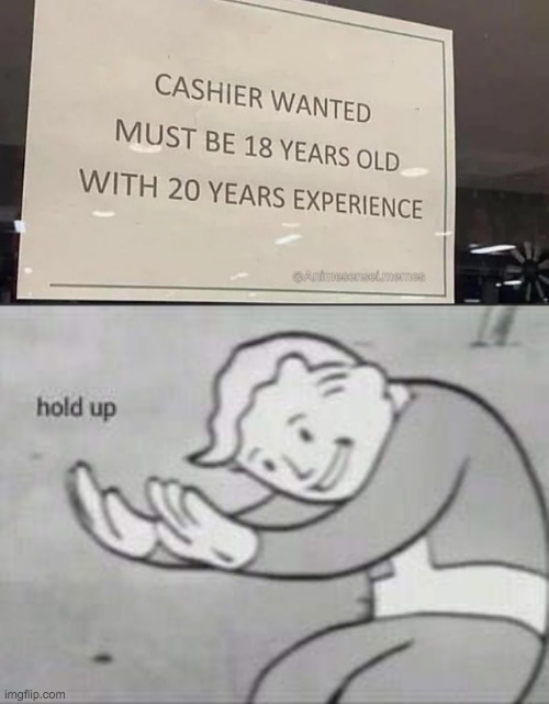 Wait what? | image tagged in fallout hold up,memes,unfunny | made w/ Imgflip meme maker