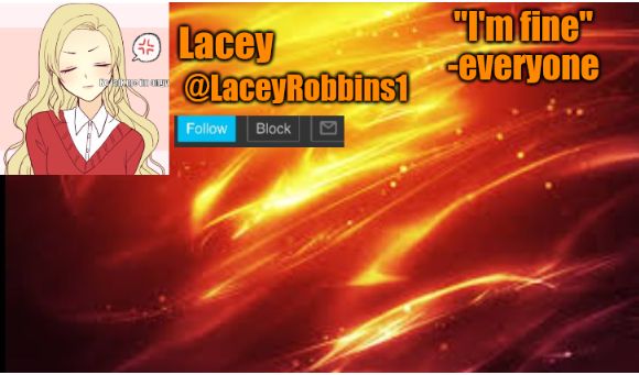Lacey announcement template Blank Meme Template