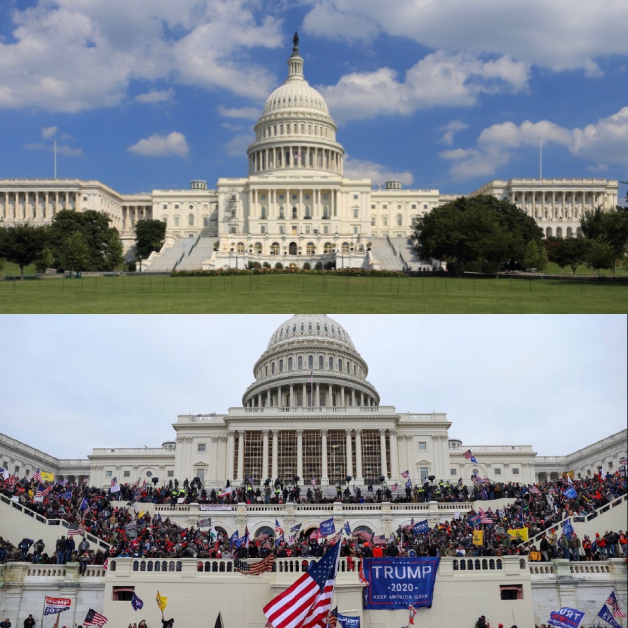 U.S Capitol Blank Meme Template