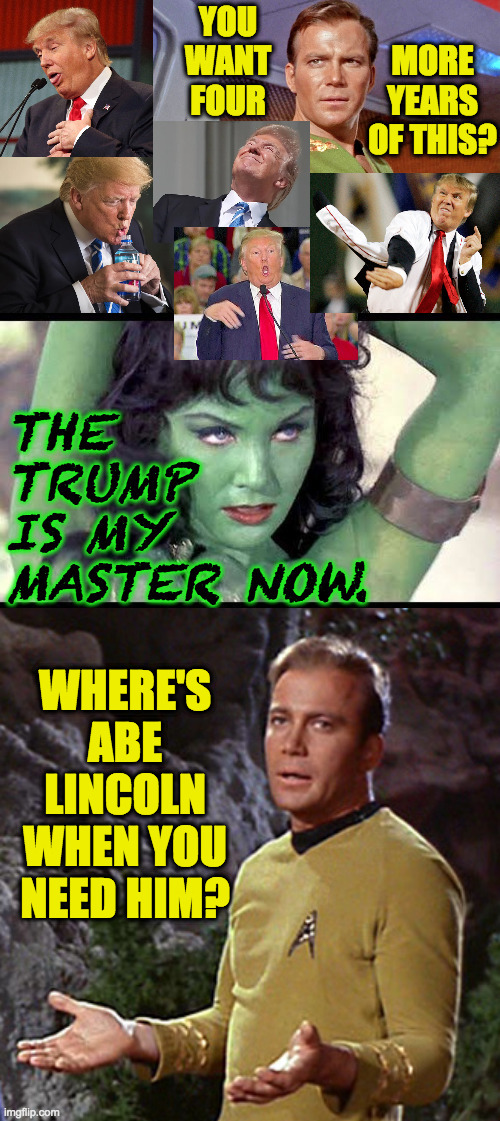 It's too sad for a funny title  ) : | WHERE'S
ABE
LINCOLN
WHEN YOU
NEED HIM? | image tagged in memes,memipedia,slavery's cool again,master trump,abe lincoln,sad | made w/ Imgflip meme maker