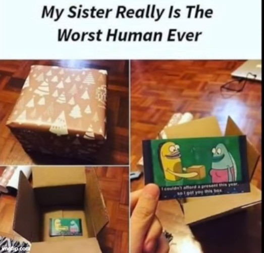 Mod note: hehe | made w/ Imgflip meme maker