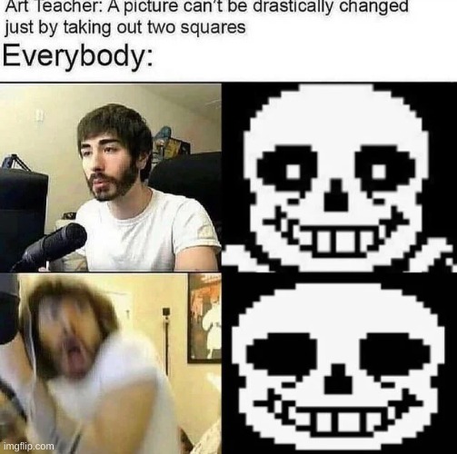 sansposting | made w/ Imgflip meme maker