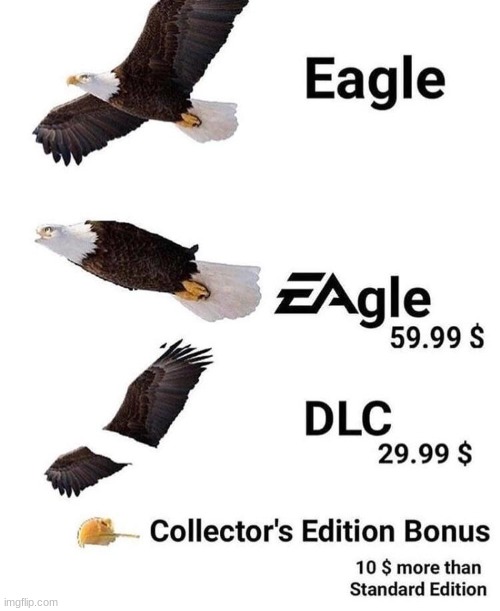 EAgle | image tagged in ea | made w/ Imgflip meme maker