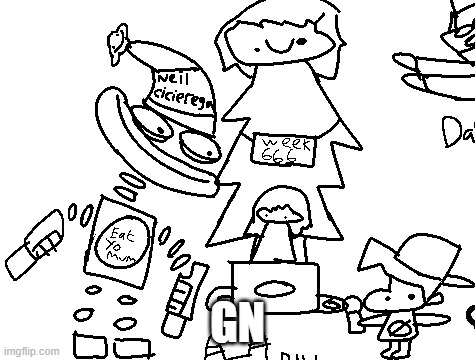 Friday Night Funkin’ week 666 leaked Poggers | GN | image tagged in friday night funkin week 666 leaked poggers | made w/ Imgflip meme maker