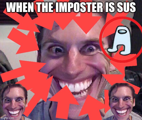 youtube kids thumbnails be like | WHEN THE IMPOSTER IS SUS | image tagged in when the imposter is sus | made w/ Imgflip meme maker