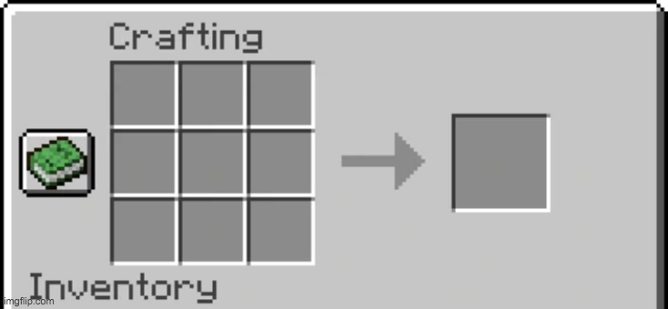 new template | image tagged in crafting table recipe | made w/ Imgflip meme maker