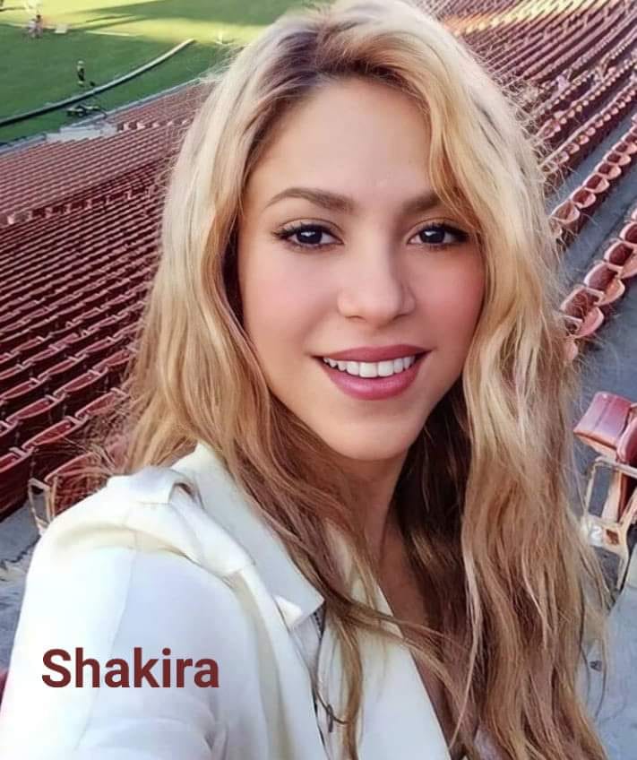 Shakira selfie Blank Meme Template