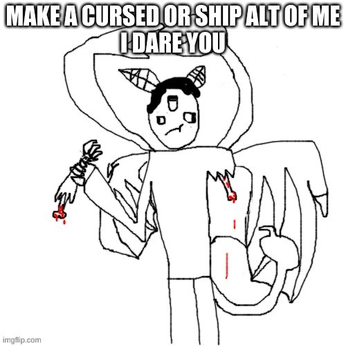 Carlos eating his arm | MAKE A CURSED OR SHIP ALT OF ME
I DARE YOU | image tagged in carlos eating his arm | made w/ Imgflip meme maker