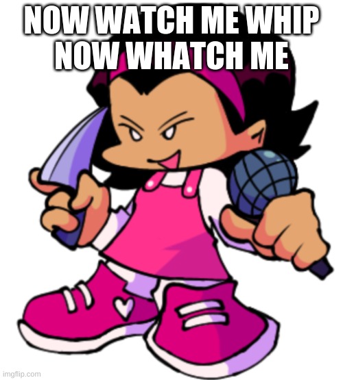 if you know the name of the character, youll get it | NOW WATCH ME WHIP
NOW WHATCH ME | made w/ Imgflip meme maker