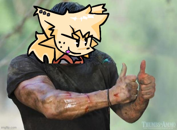 Thumbs Up Rambo | image tagged in thumbs up rambo | made w/ Imgflip meme maker