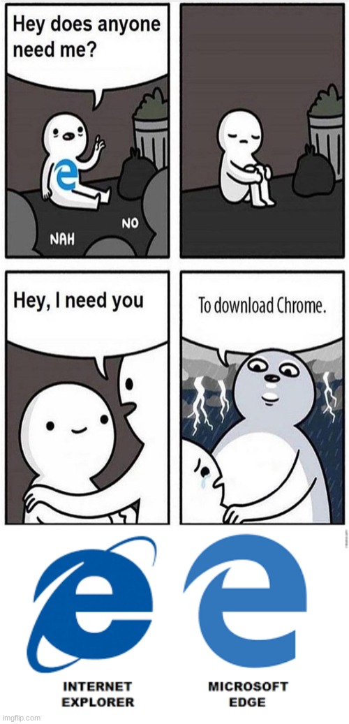 Nah.. Infinite Internet Explorer : r/MemePiece