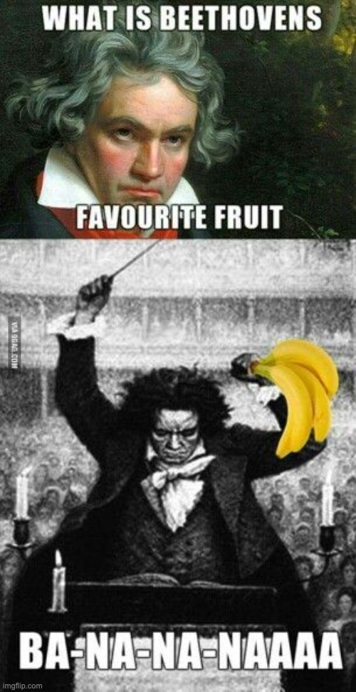 Beethoven | . | image tagged in bad pun | made w/ Imgflip meme maker