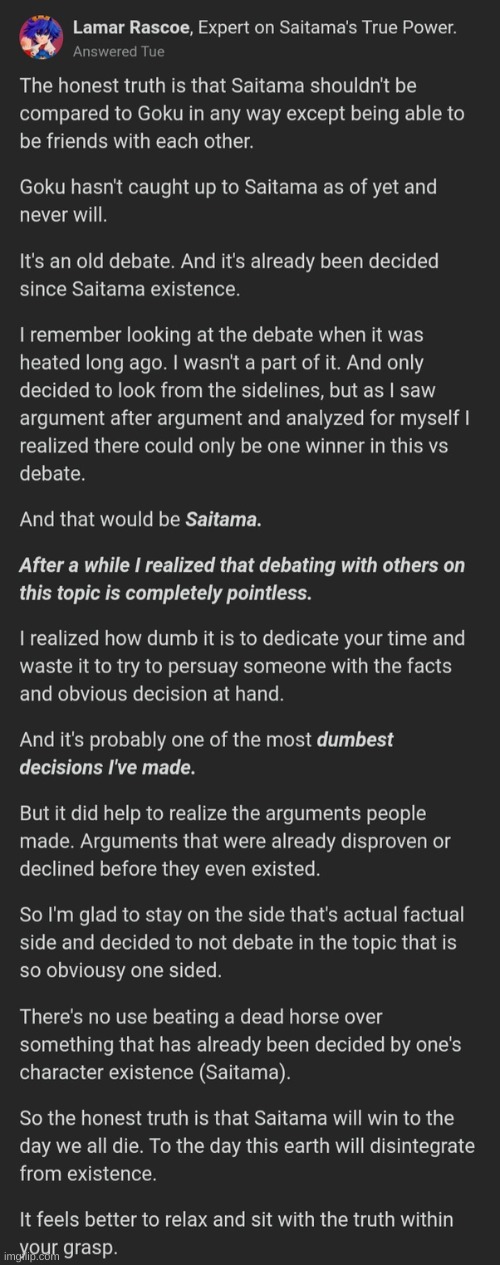 Saitama vs. goku | image tagged in one punch man,goku,saitama wins | made w/ Imgflip meme maker