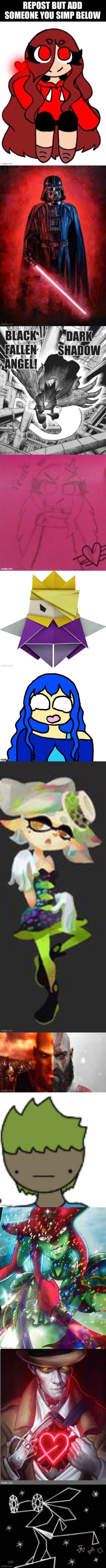 ah jeez, I never knew putting the people I simp for would be hard (Jaiden,Vibri,Frozette,Marie,etc) | made w/ Imgflip meme maker