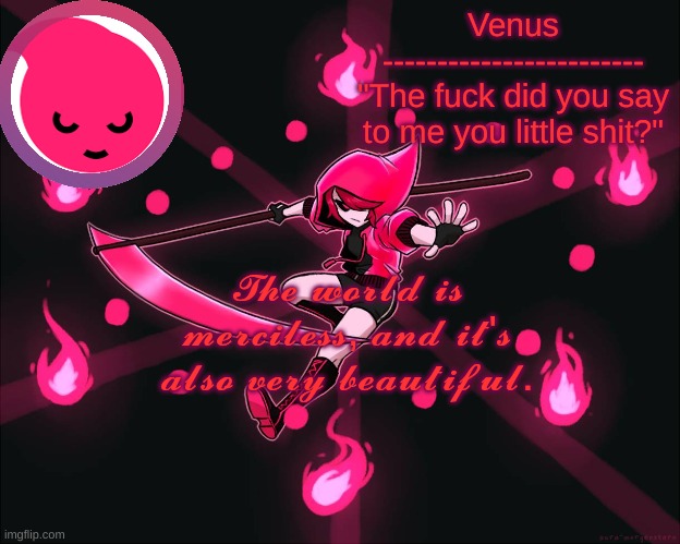 I love this quote sm and idk why. | 𝓣𝓱𝓮 𝔀𝓸𝓻𝓵𝓭 𝓲𝓼 𝓶𝓮𝓻𝓬𝓲𝓵𝓮𝓼𝓼, 𝓪𝓷𝓭 𝓲𝓽'𝓼 𝓪𝓵𝓼𝓸 𝓿𝓮𝓻𝔂 𝓫𝓮𝓪𝓾𝓽𝓲𝓯𝓾𝓵. | image tagged in la danse macabre temp | made w/ Imgflip meme maker