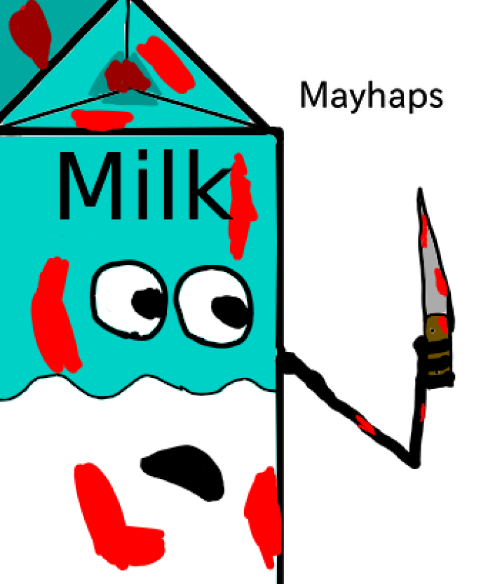 Milk mayhaps Blank Meme Template