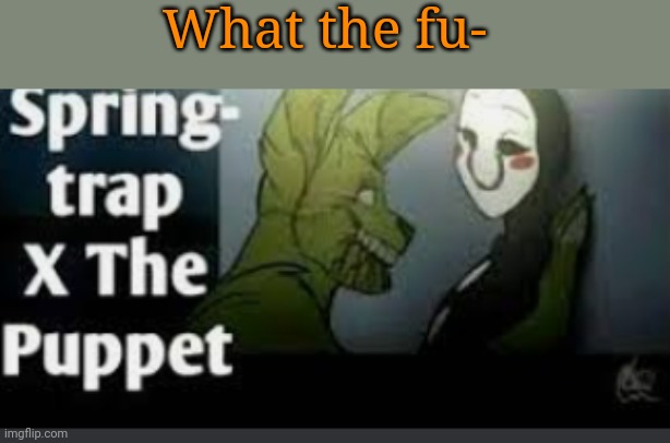 Definitely did not look up cursed fnaf 0-0 | What the fu- | image tagged in dndkodkdi | made w/ Imgflip meme maker